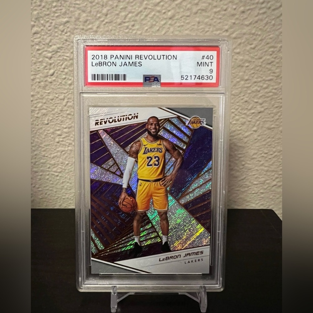 Lebron James Panini Revolution Basketball Card PSA 9 MINT